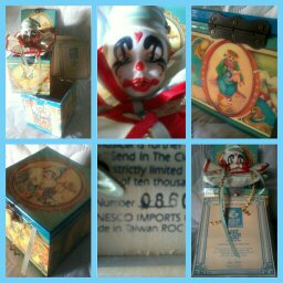 willie the clown musical box